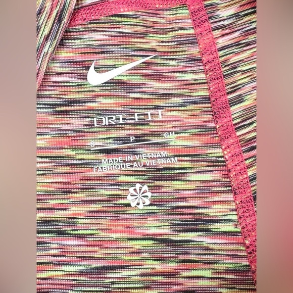 Nike Women's Pro 3" Spacedye Shorts in Multi Size Small - Picture 4 of 9